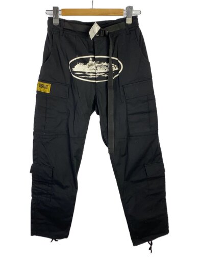 画像：Corteizセントラルシー/ドローコードー付/カーゴパンツ/S/コットン/BLK1