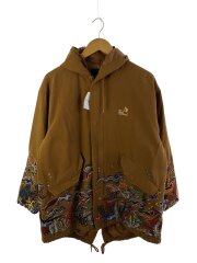 24AW/Light Canvas Panel Embroidered Mod Coat/2/コットン/CML