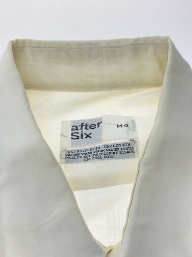 商品画像：after Six/70s/フリルシャツ/長袖シャツ/ポリエステル/WHT 5