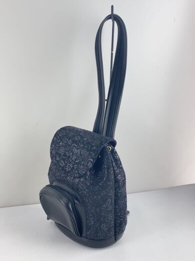 商品画像：リュック/レザー/BLK/総柄 2