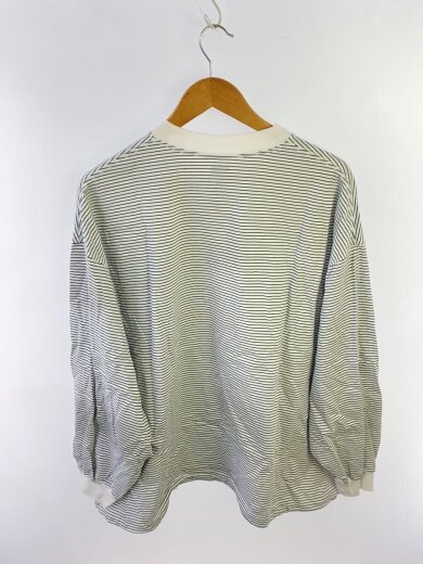 商品画像：BALLOON BORDER SHORT SLEEVE T-SHIRT/バルーン/Tシャツ/L/コットン/WHT 2