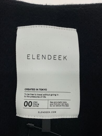 商品画像：フォルムショートウールコート/ジャケット/1/ウール/BLK/512460000101-01 3