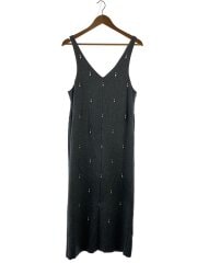 UND ELSA BIJOU WOOL DRESS/ノースリーブワンピース/S/0224205920780