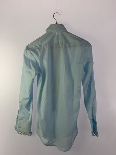 商品画像：aftersix/70s/フリルシャツ/長袖シャツ/BLU 2