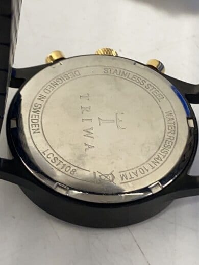 商品画像：電池切れ/Lansen Chrono Midnight watch/BLK/LCST108 3