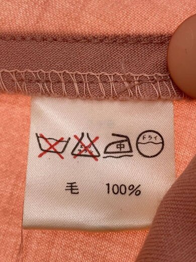 商品画像：80s/シャツワンピース/9/ウール/PNK/RG63236 5