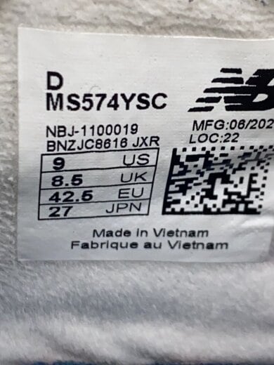 商品画像：MS574/グレー/27cm/GRY 5