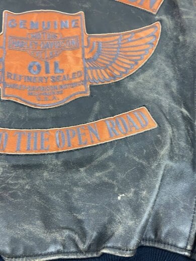 商品画像：90s/レザージャケット・ブルゾン/M/牛革/BRW/40166 7