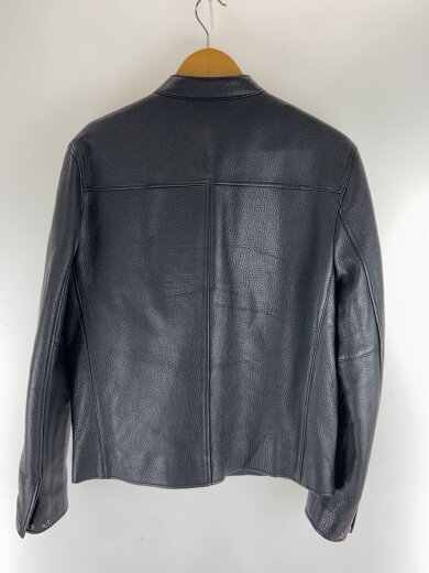 商品画像：シングルライダースジャケット/M/牛革/BLK/F86594 2