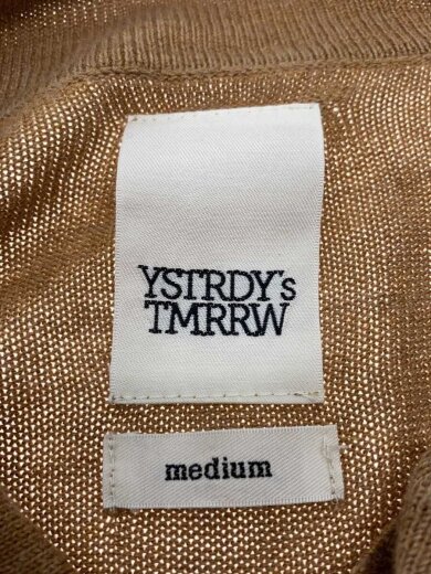 商品画像：GROWN UP POLO/カーディガン(薄手)/M/コットン/BRW/YT-K0402 3