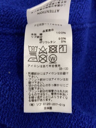 商品画像：17SS/STAR HOOD PULLOVER HOODY/パーカー/M/コットン/BLU/FCRB-178059// 4