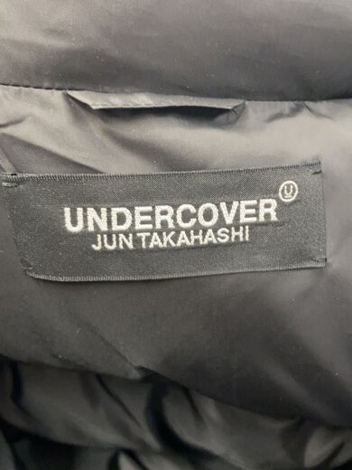 商品画像：24AW/レザースリーブダウンブルゾン/ダウンジャケット/2/ポリエステル/BLK/UC2D9206-1 3