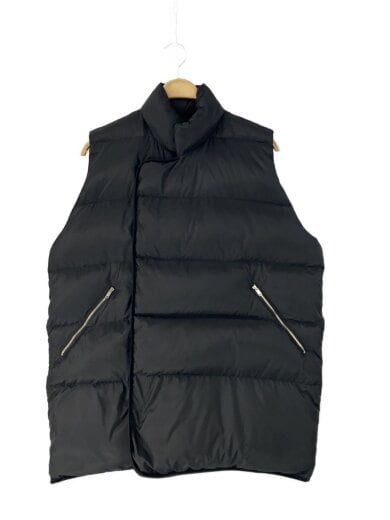 商品画像：オーバーサイズダウンベスト/ダウンベスト/S/ポリエステル/BLK/016-25001 1