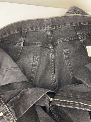 商品画像：22AW/Pleated Denim/ボトム/M/デニム/BLK/HM00D10 HM005// 8