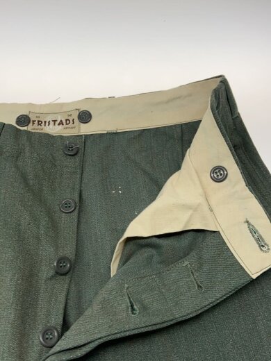 商品画像：60s/FRIATADS/VT/スウェーデン軍/プリズナーパンツ/ボトム/--/--/GRN 3