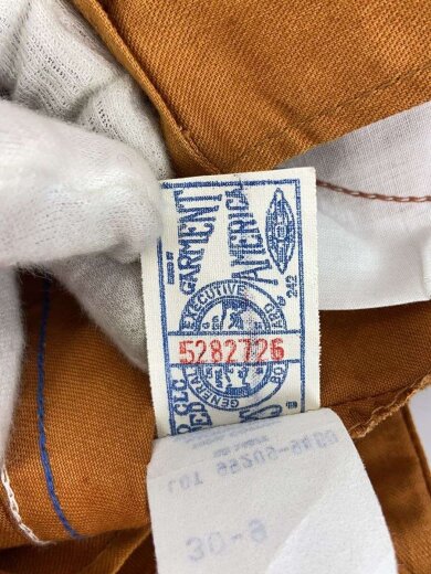 商品画像：OLD GAP/70s/初期タグ/USA製/ストレートパンツ/30/コットン/CML 6