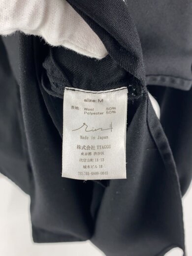 商品画像：rin by TTAGGG/長袖シャツ/M/ウール/BLK 4