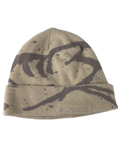 商品画像：グロット トーク/ニットキャップ/FREE/ポリエステル/BEG/総柄/メンズ 1