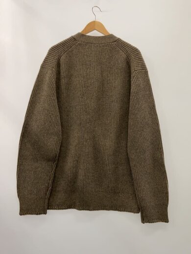 商品画像：Wool Ribknit Cardigan/カーディガン(厚手)/FREE/ウール/BRW/12520519// 2