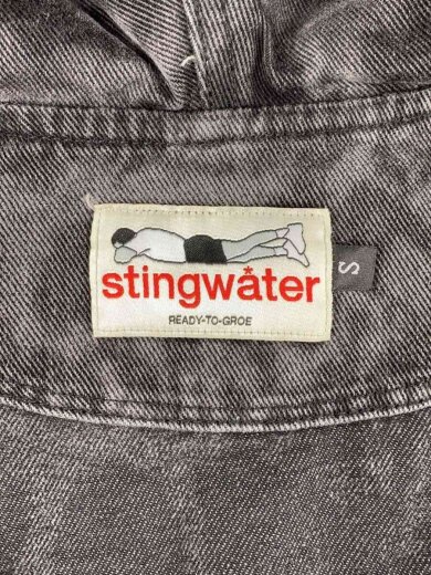 商品画像：stingwater/Ego Denim Bomber Zip Up Hoodie/パーカー/S/コットン/GRY 3