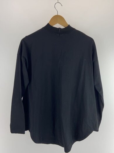 商品画像：25SS/HIGH-NECK SLIT PULLOVER/長袖Tシャツ/38/コットン/BLK// 2