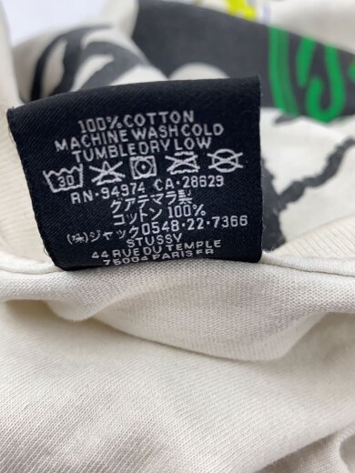 商品画像：Strike Pigment Dyed T-shirt/Tシャツ/M/コットン/WHT/プリント// 4