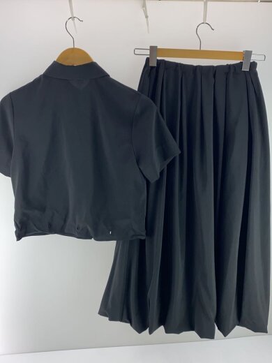 商品画像：26SS/バルーンシャツワンピース/セットアップ/0/ポリエステル/BLK/09WF0261006 2