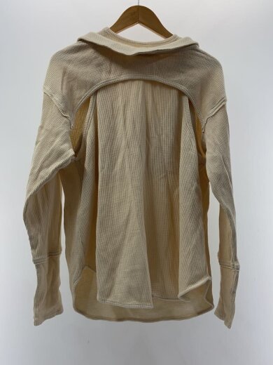 商品画像：26SS/WAFFLE LAYERED DESIGN CUT TOP/トップス/FREE/コットン/BEG 2