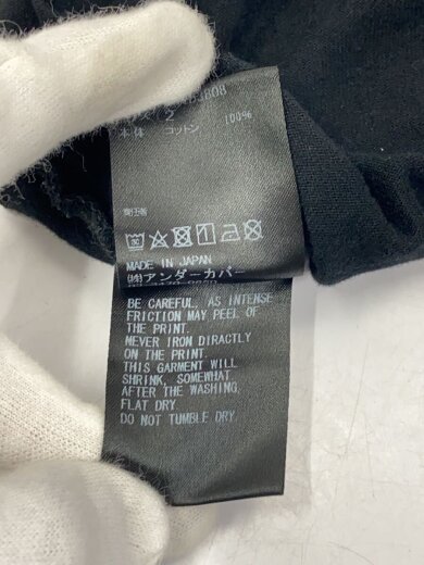 商品画像：Tシャツ/2/コットン/BLK/プリント/UC1B3808 5