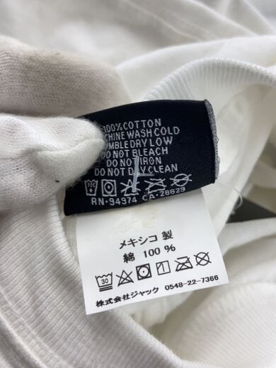 商品画像：WORLD TOUR TEE/Tシャツ/XL/コットン/WHT/プリント// 4