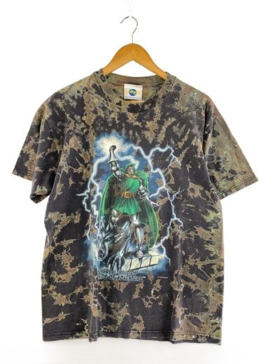 商品画像：90s/ドクタードゥーム/タイダイ/Tシャツ/コットン/BLK// 1