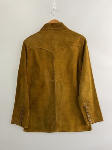 商品画像：70s/メキシコ製/ウエスタンスウェードシャツ/首元汚れ有/ジャケット/36/スウェード/CML// 2