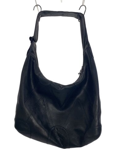 商品画像：ELEMENTS LETHER BAG/ショルダーバッグ/牛革/BLK/LA61AG505// 1