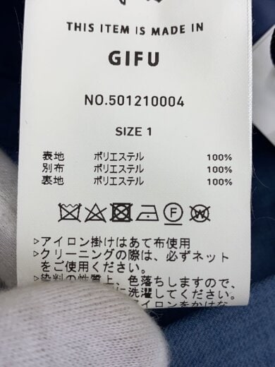 商品画像：21SS/インバランスプリーツワンピース/シャツワンピース/1/ポリエステル/BLU/501210004// 4