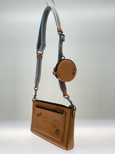 商品画像：Holden Crossbody/ショルダーバッグ/レザー/BRW/C8290// 2