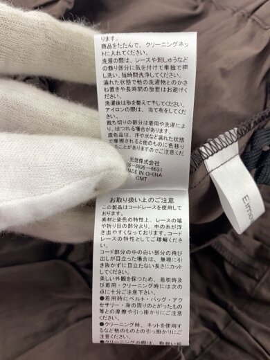 商品画像：ウェーブレースタックワイドパンツ/FREE/コットン/BRW/84772Z-2// 6
