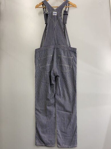 商品画像：別注/ヒッコリーストライプ柄サロペット/オーバーオール/L/コットン/NVY/ストライプ/LL0155// 2