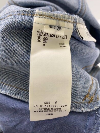 商品画像：25SS/FIORE PRINT DEノースリーブワンピース/M/デニム/BLU/花柄// 4