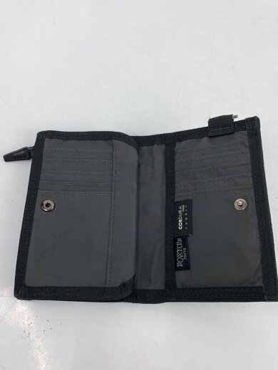 商品画像：2つ折り財布/ポリエステル/BLK/メンズ// 7