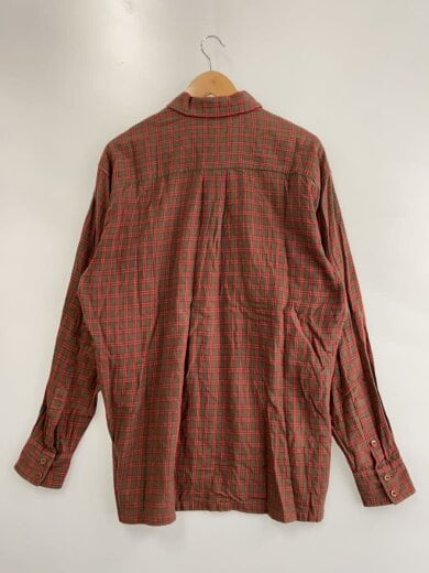 商品画像：80s/odds on/長袖シャツ/XL/RED/チェック/64314// 2