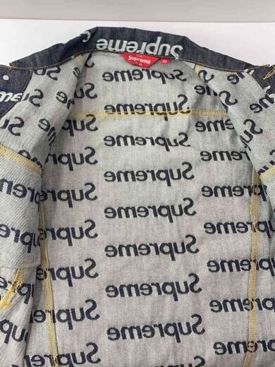 商品画像：25FW/Jacquard Logos Denim Tracker Jacket/Gジャン/XL/デニム/IDG 3