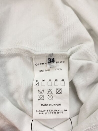 商品画像：Tシャツ/34/コットン/WHT 4
