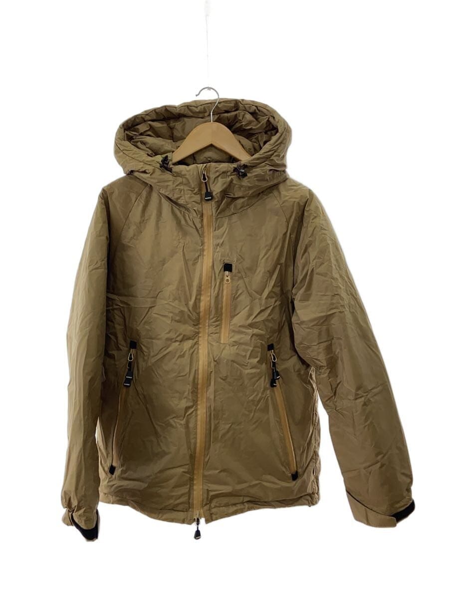 NANGA / AURORA DOWN JACKET/ダウンジャケット/L/ナイロン/BEG/無地/p-rr-11e