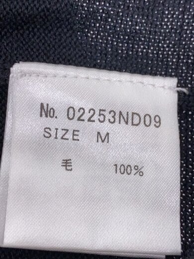 商品画像：SPEAK NO EVIL/カーディガン(薄手)/M/ウール/BLK/無地/02253ND09 4