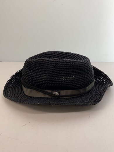 商品画像：ハット/--/BLK/無地/レディース/NN01554/Raffia Blade Hat 2