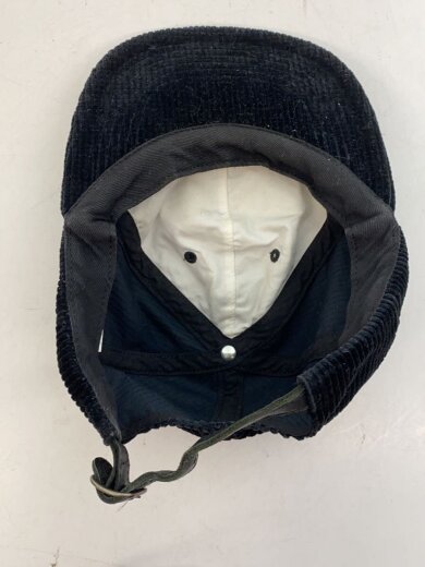 商品画像：キャップ/--/コーデュロイ/BLK/無地/メンズ 4