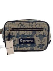 ウエストバッグ/コットン/BLU