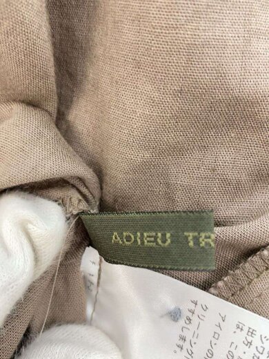 商品画像：長袖ワンピース/--/コットン/BRW/無地/B0101AFA043 3