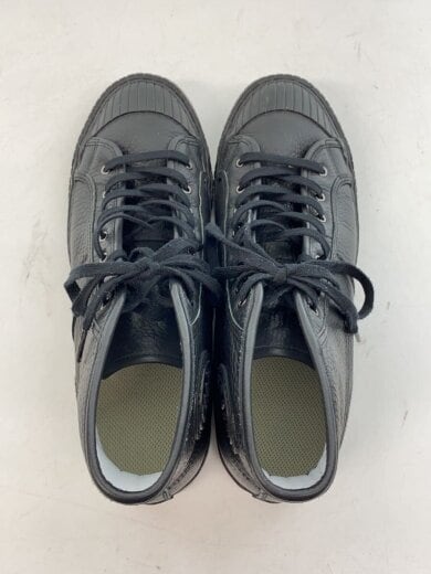 商品画像：ハイカットスニーカー/28cm/BLK/レザー 3