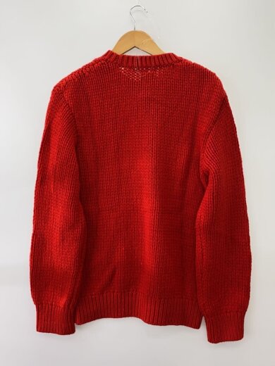 商品画像：ニット・セーター(厚手)/FREE/ウール/RED/無地// 2